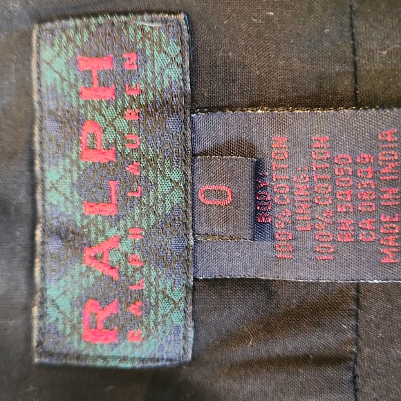 Ralph Lauren Black Spaghetti-Strap Lace Trim Midi Dress Size 0 - Picture 4 of 5